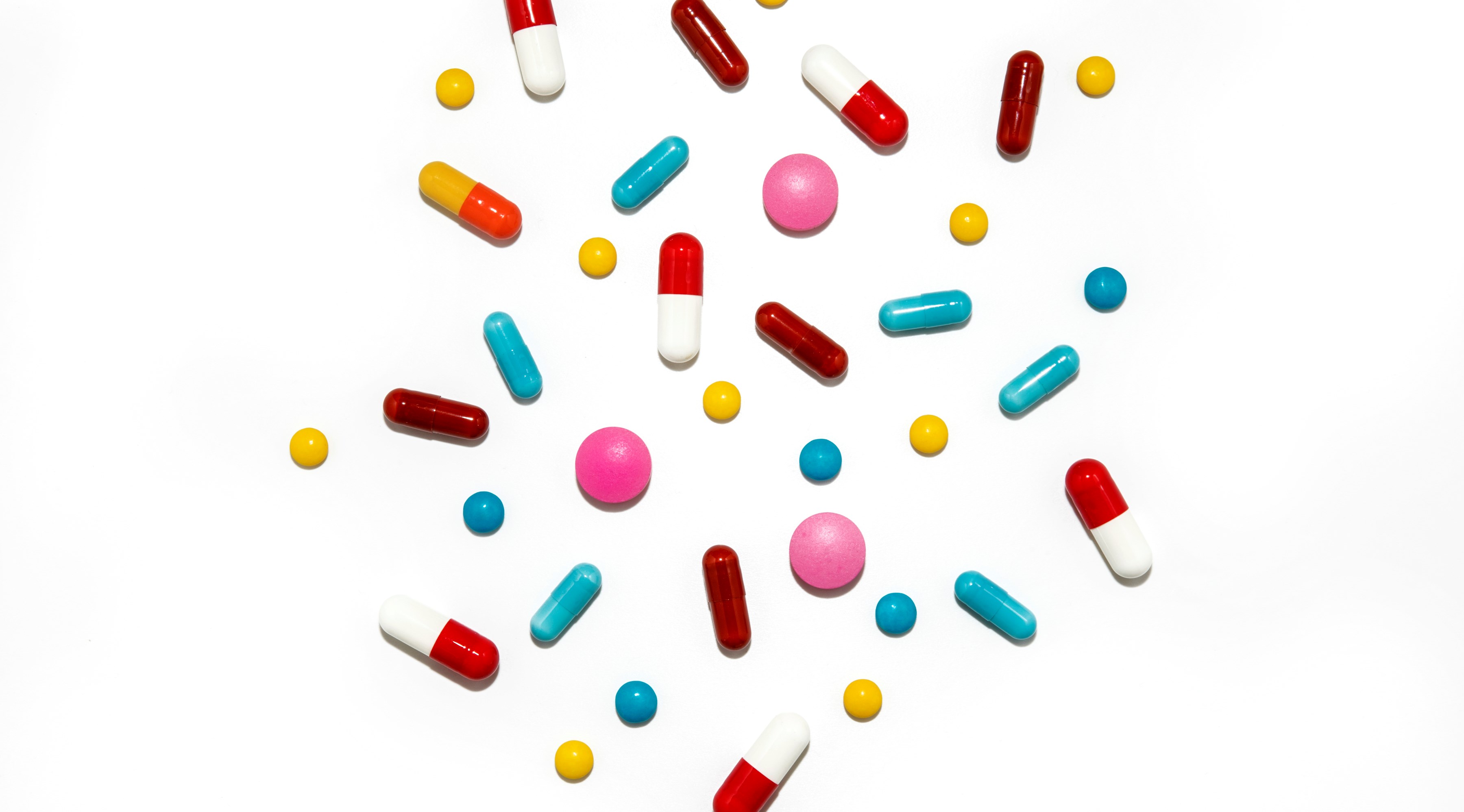 olika läkemedelstabletter